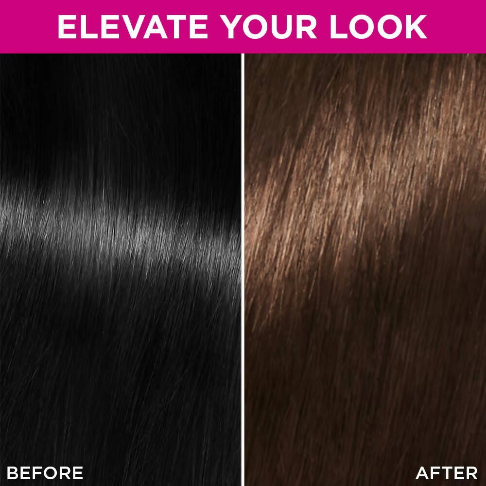 L'Oreal Paris Casting Creme Gloss Conditioning Hair Color - 400 Dark Brown - Indyancart