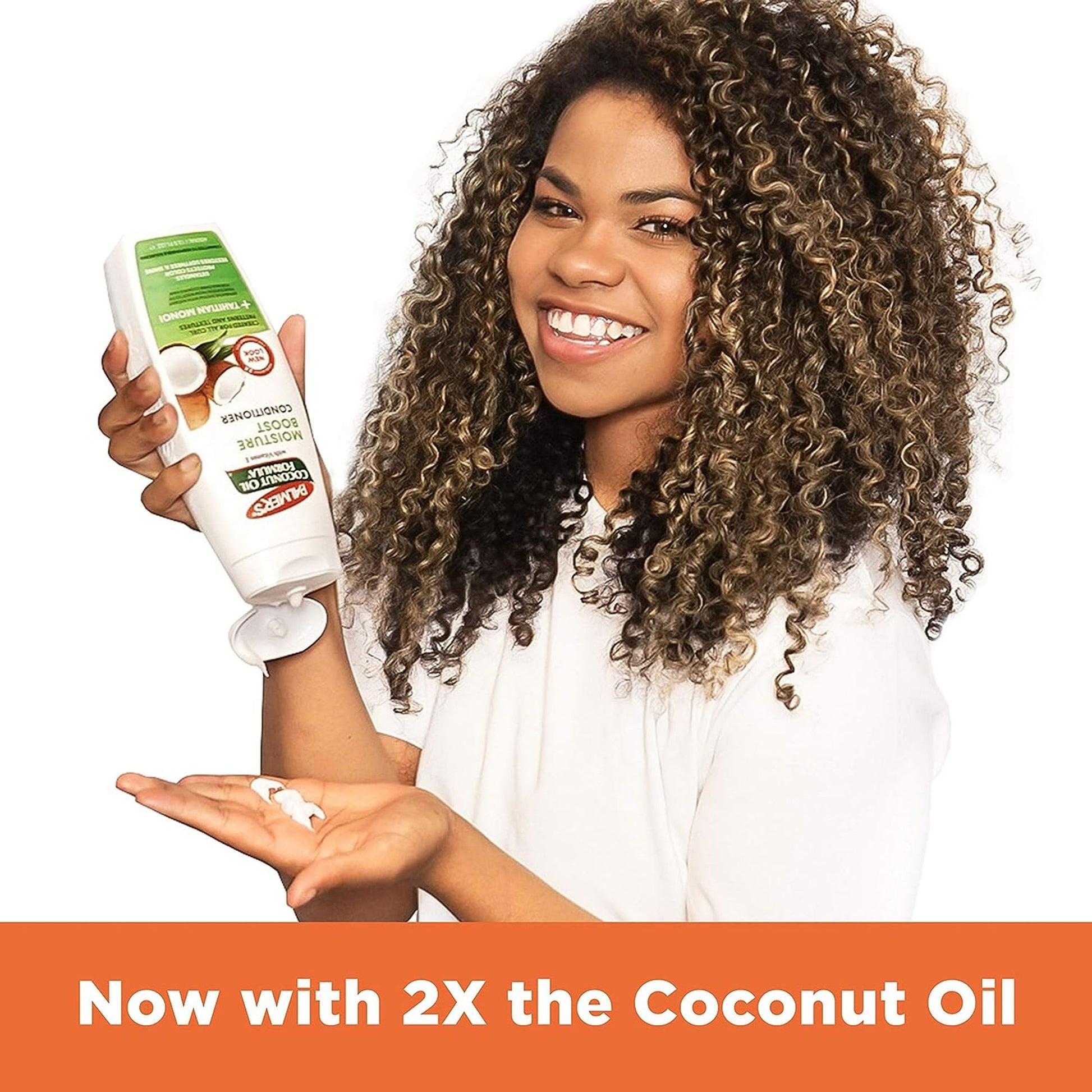 Palmer's Coconut Oil Conditioner For Moisture Boost Of Dry, Damaged & Colour Treated Hair