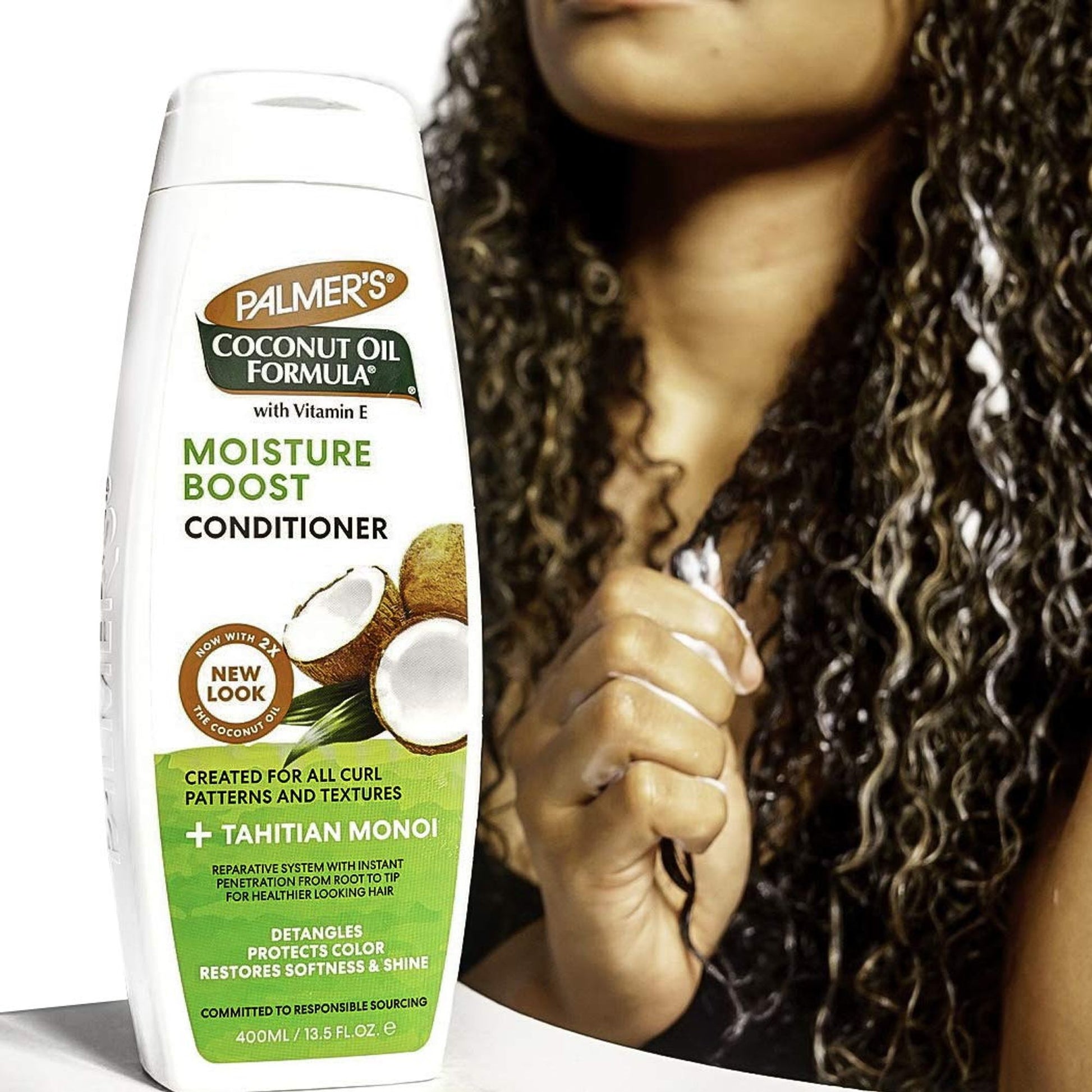 Palmer's Coconut Oil Conditioner For Moisture Boost Of Dry, Damaged & Colour Treated Hair