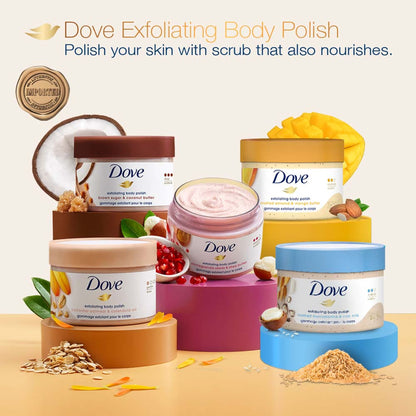 Dove Exfoliating Body Polish Scrub - Brown Sugar & Coconut Butter