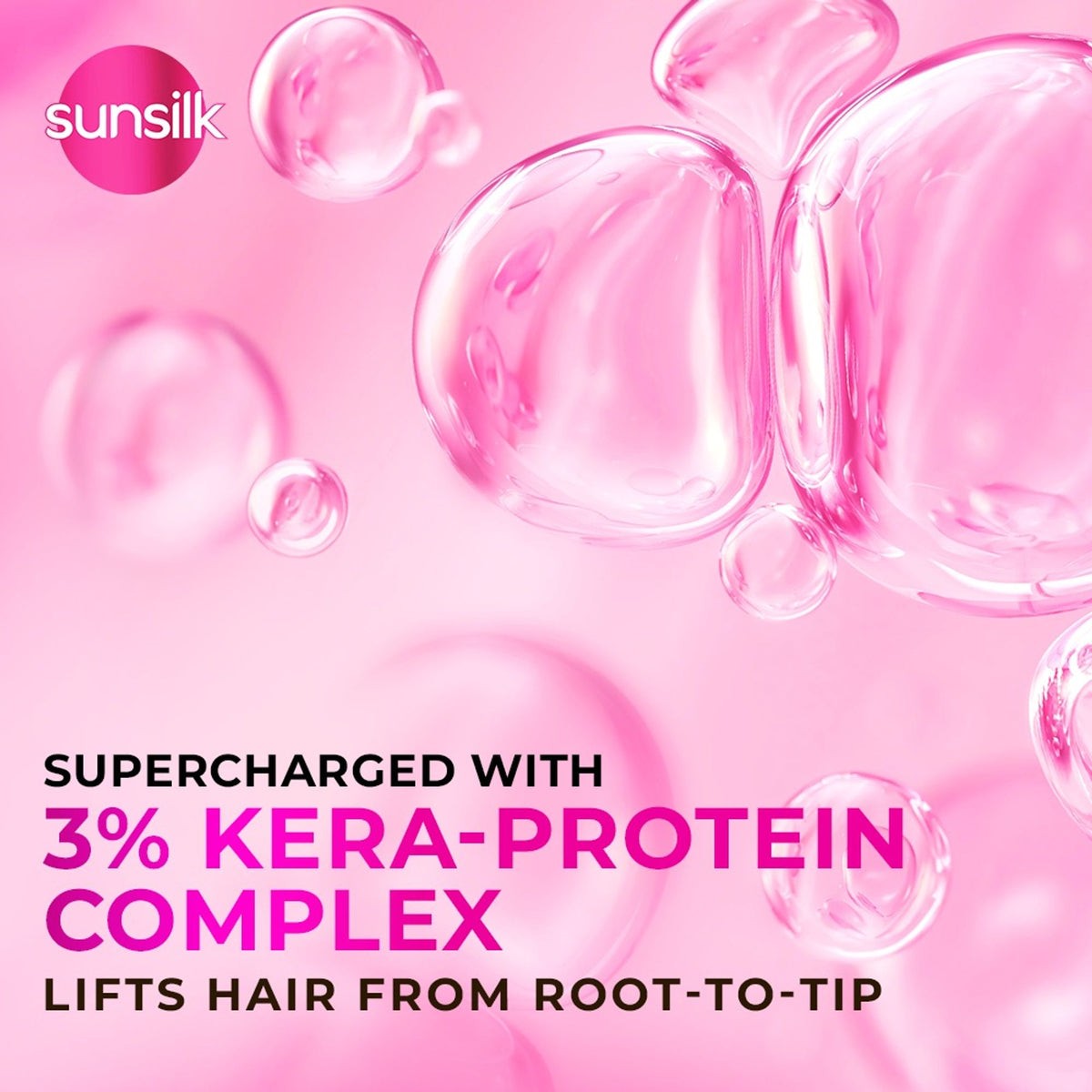 Sunsilk Lusciously Thick & Long Shampoo with Keratin Yoghurt Protein & Macademia Oil Paraben-Free