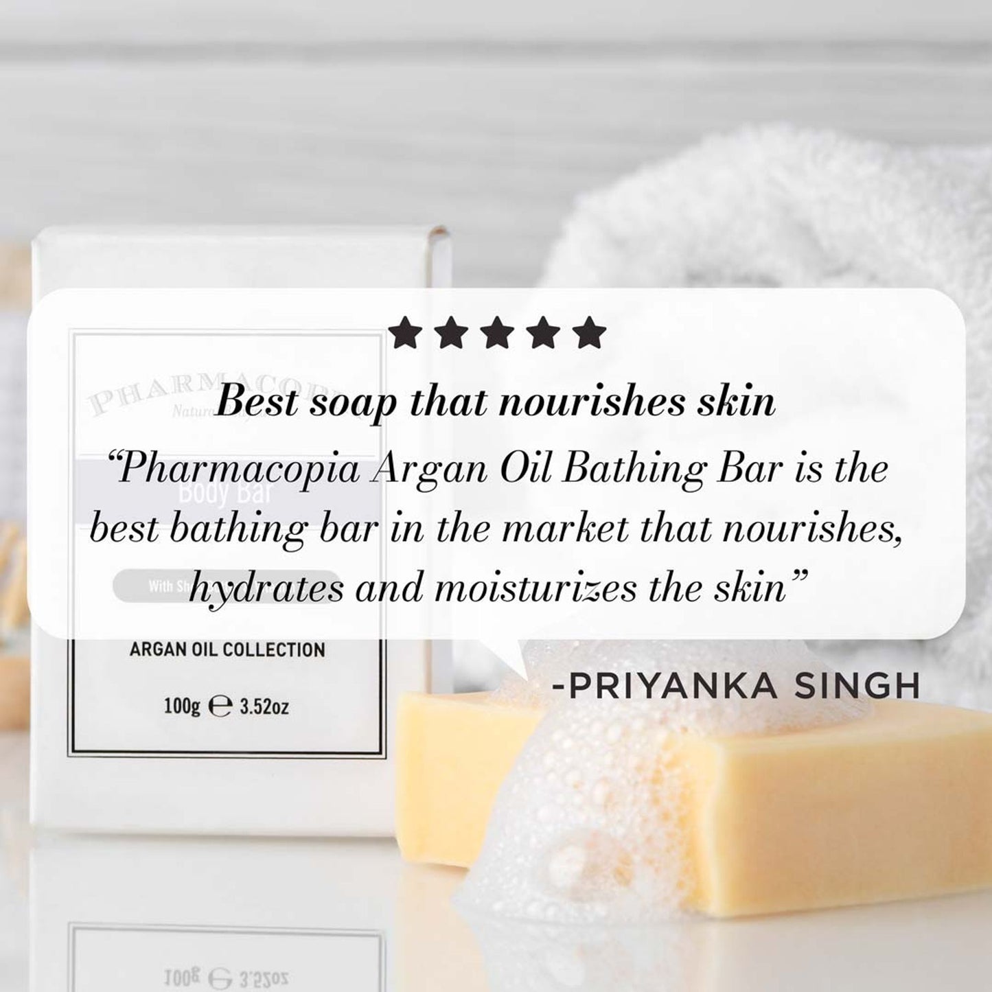 Kimirica Luxury Body Bar With Shea Butter &Vitamin E Argan Oil Collection