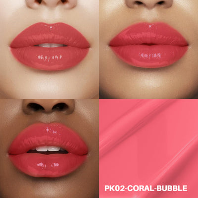 PINKFLASH Watery Transferproof Lip Tint - Pk02 Coral Bubble