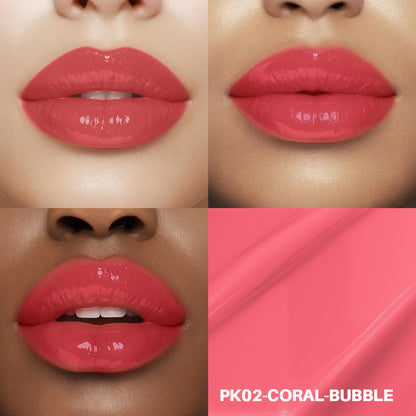 PINKFLASH Watery Transferproof Lip Tint - Pk02 Coral Bubble