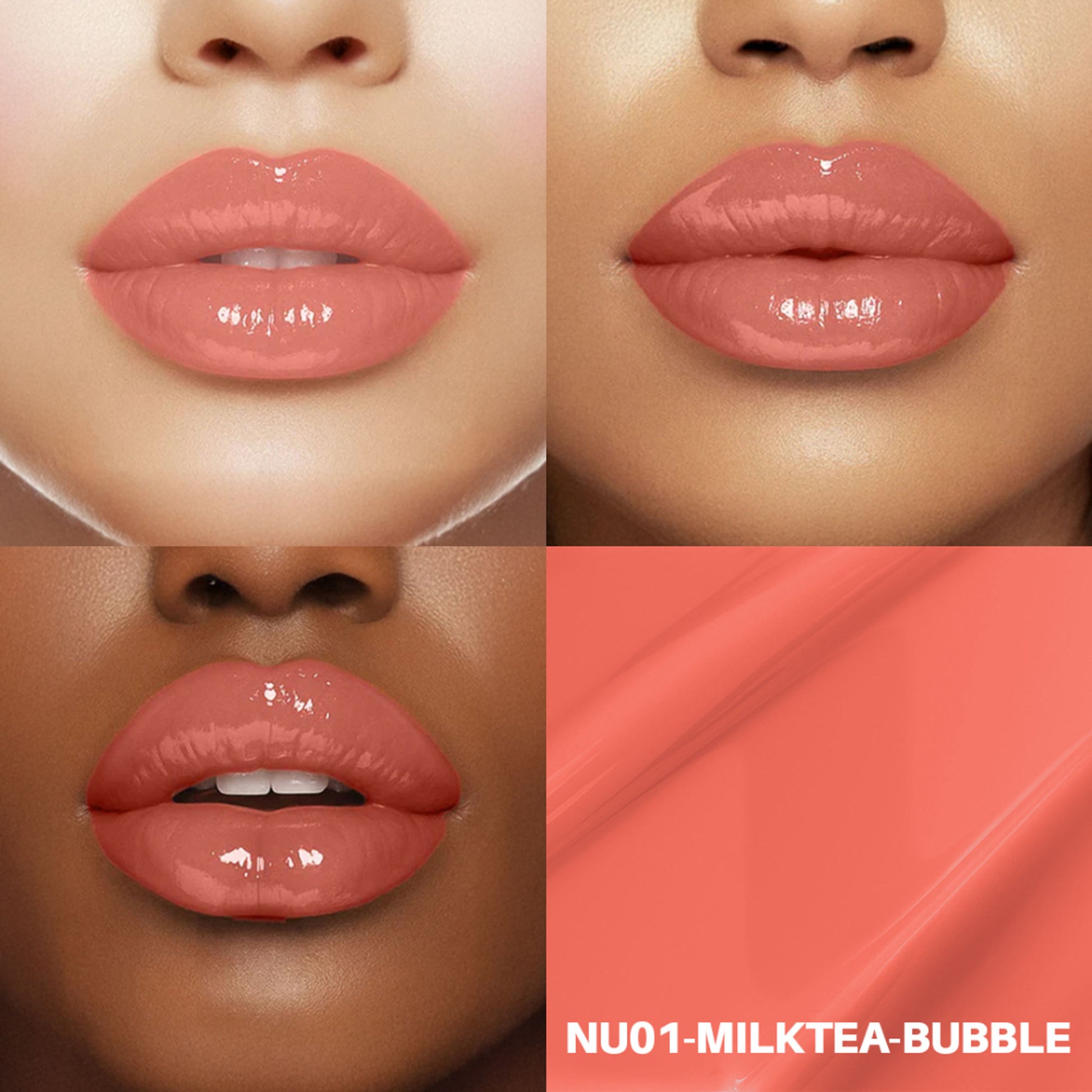 PINKFLASH Watery Transferproof Lip Tint - Nu01 Milktea Bubble