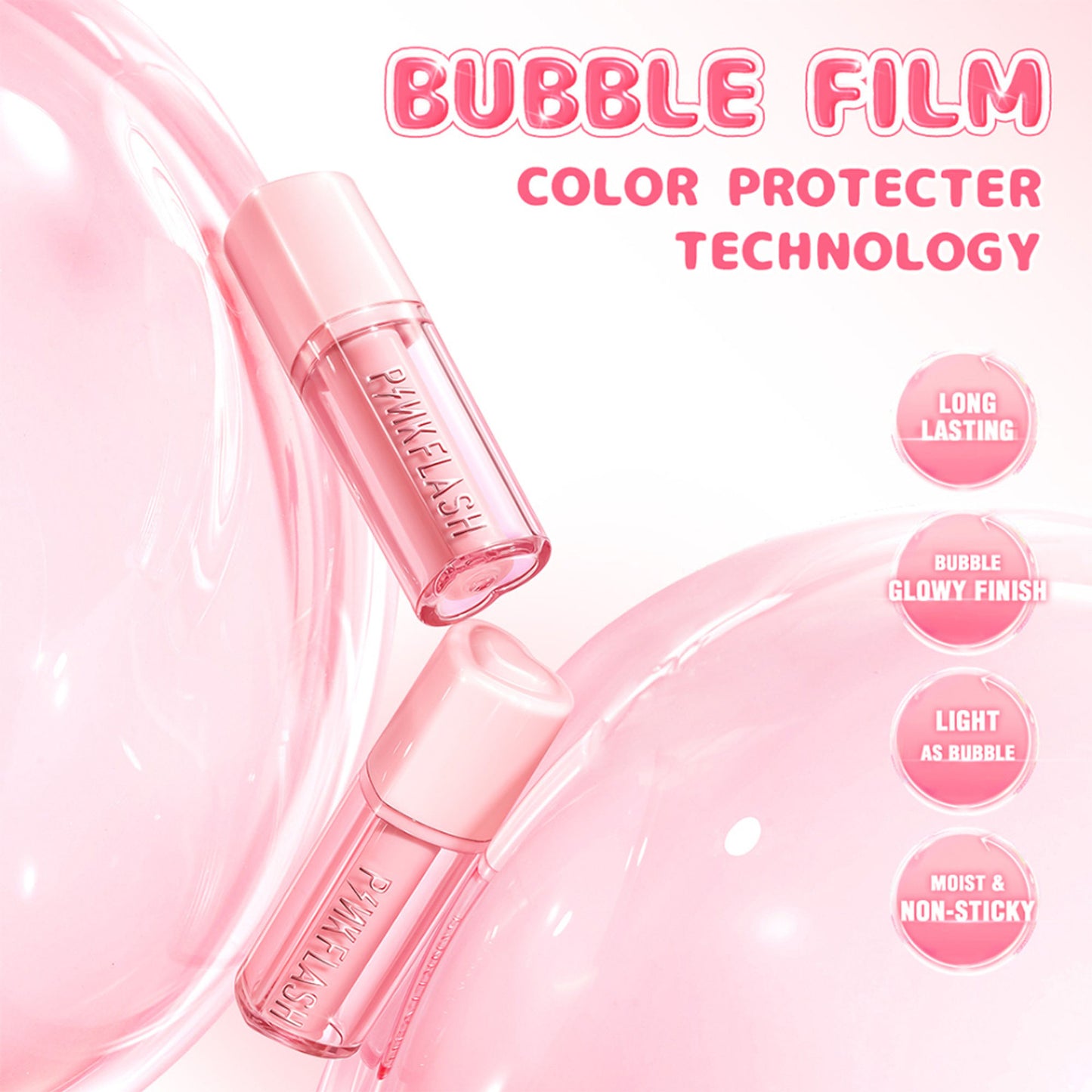 PINKFLASH Watery Transferproof Lip Tint - Nu02 Cinnamon Bubble