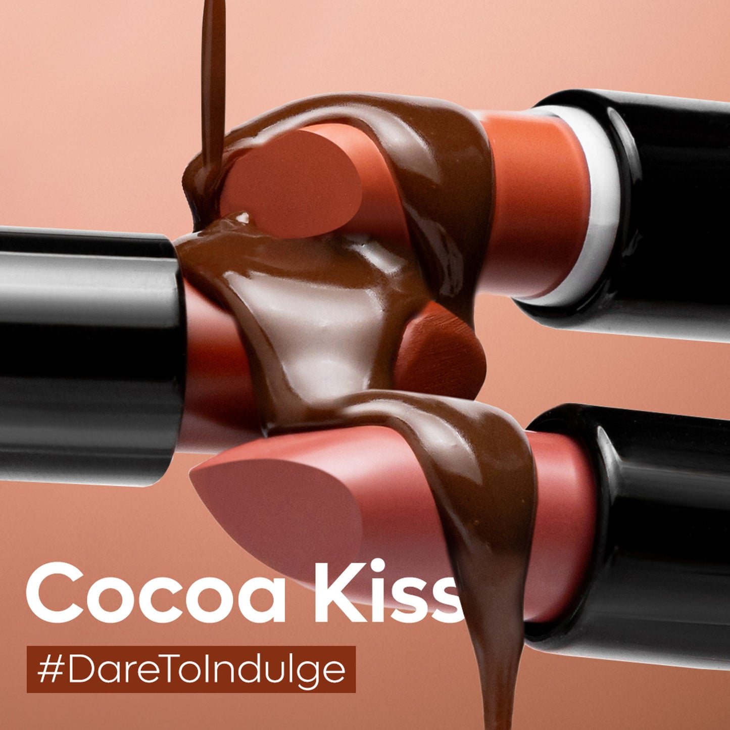 MCaffeine Cocoa Kiss Creamy Matte Lipstick - Mauve Velvet