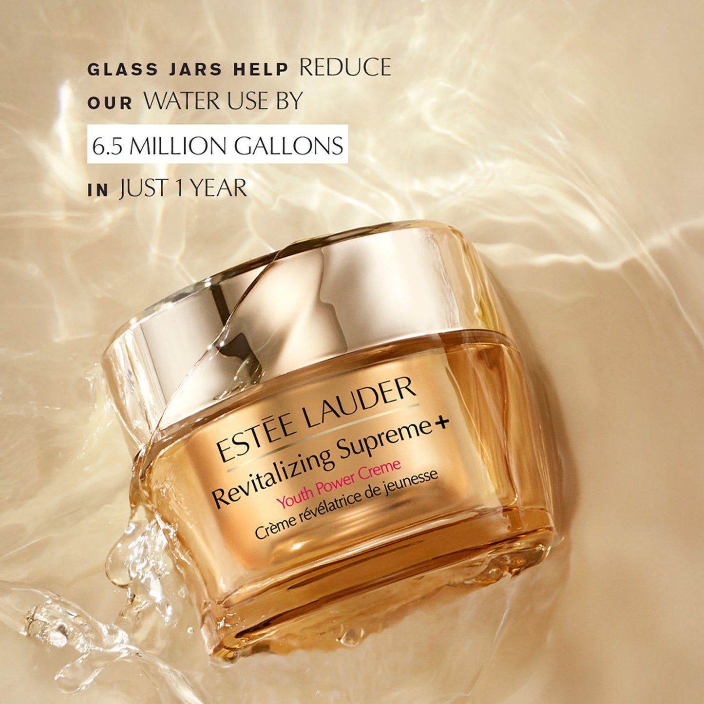 Estee Lauder Revitalizing Supreme+ Youth Power Creme Moisturizer with Hyaluronic Acid & Caffeine