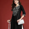 Dhiyona IE Women Paisley Embroidered Thread Work Kurta