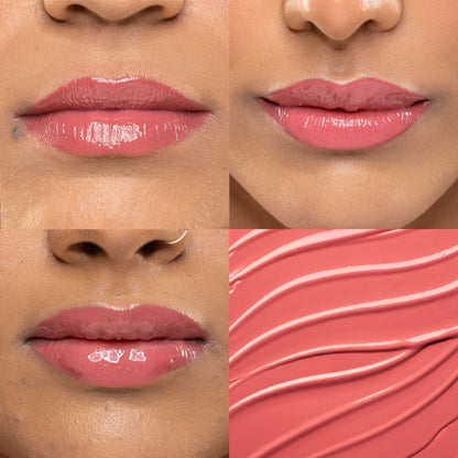 The Skin Diet Company Lip Barrier Tint To Hydrate & Plump Dry, Pigmented Lips - Pink Affair