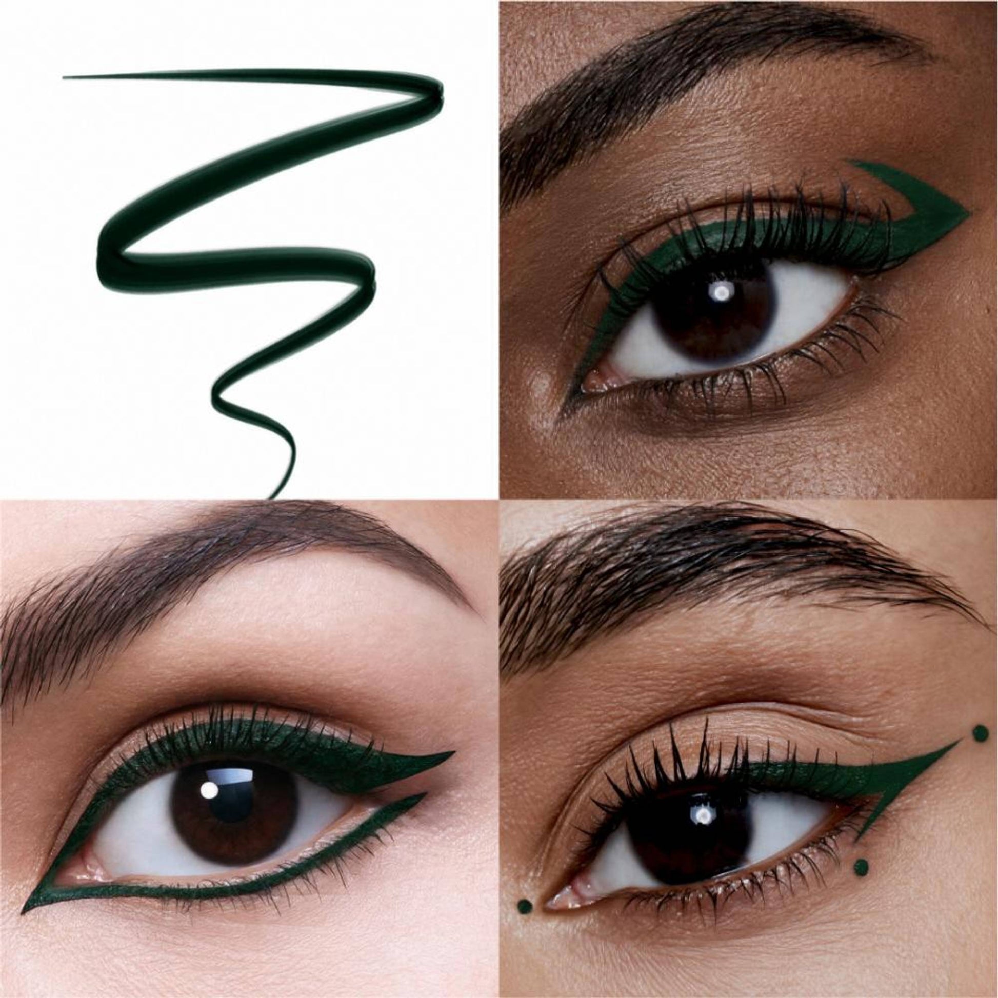 LOVETC Eyefinity Pro Finesse Sketch Eyeliner, 24Hr Wear - Green Light Go