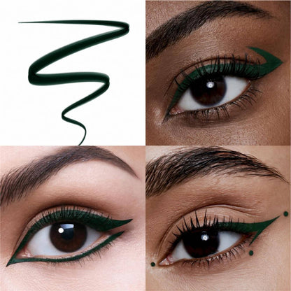 LOVETC Eyefinity Pro Finesse Sketch Eyeliner, 24Hr Wear - Green Light Go