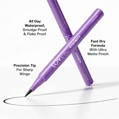LOVETC Eyefinity Pro Finesse Sketch Eyeliner, 24Hr Wear - Green Light Go