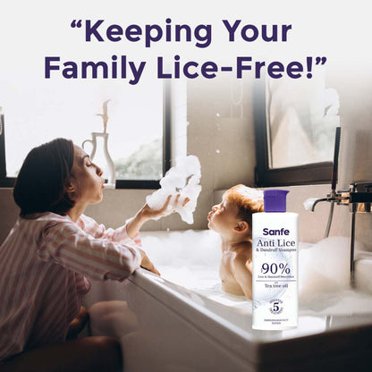 Sanfe Anti Lice & Dandruff Shampoo