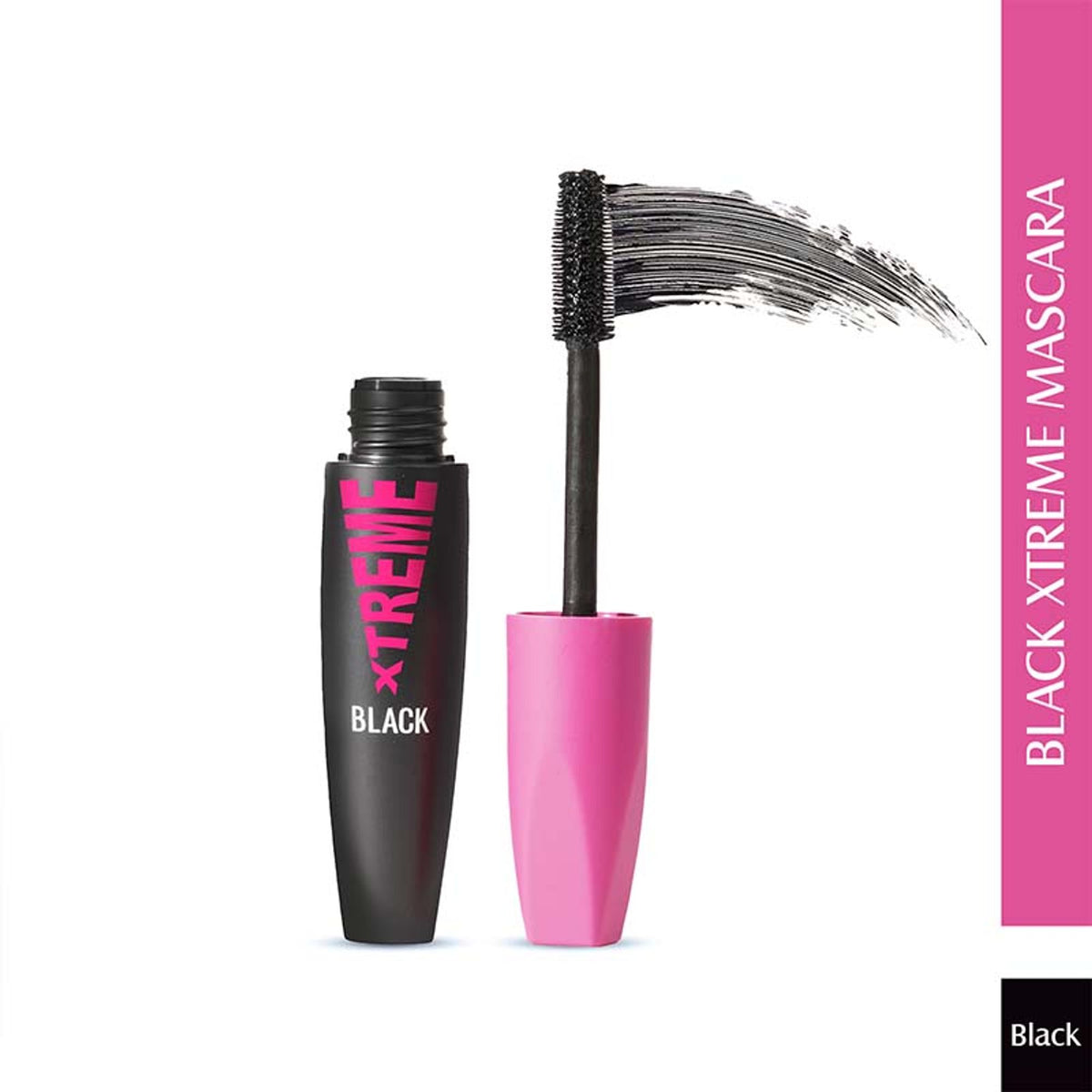 GLAM21 Xtreme Black Mascara Non-Clumping Water Proof - Black