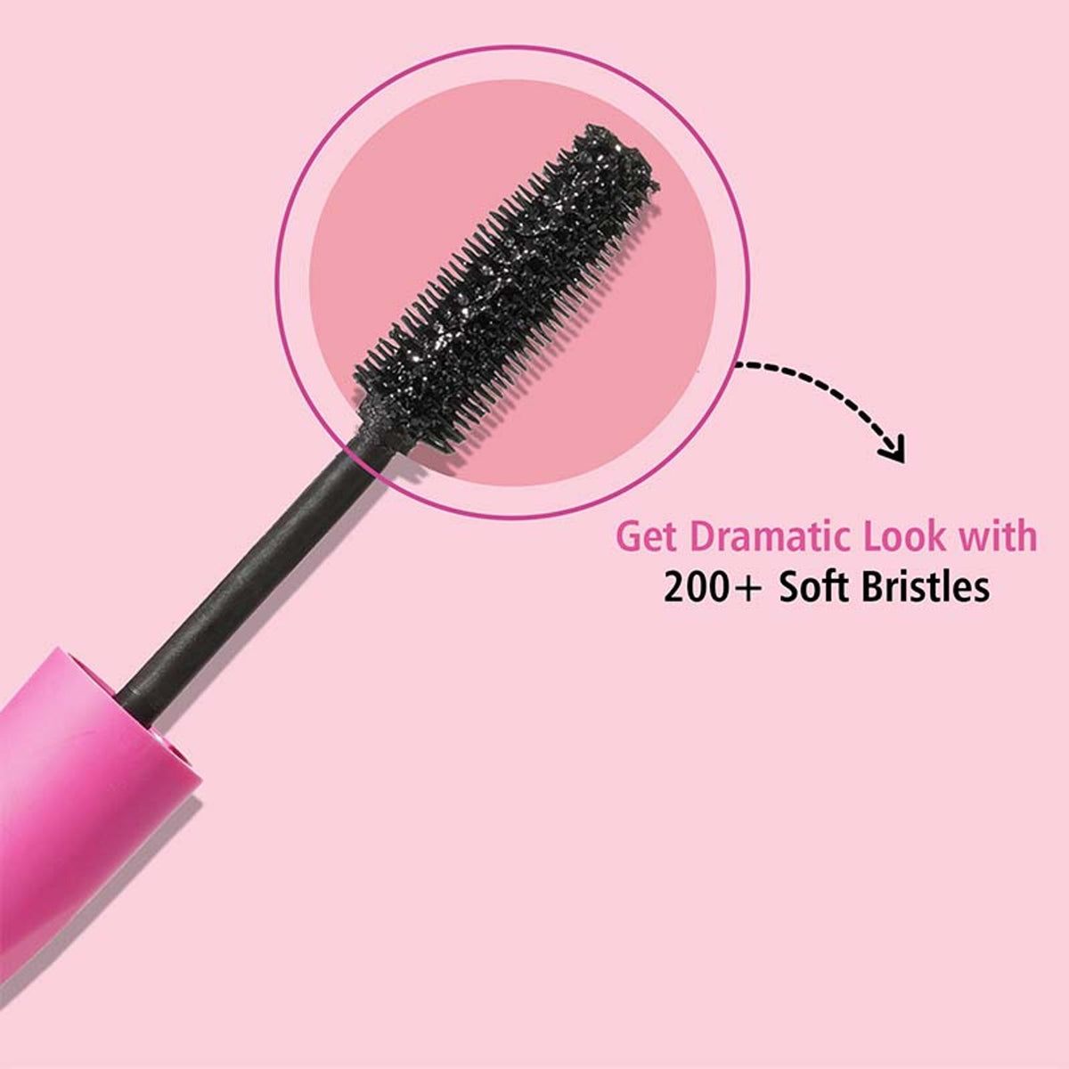 GLAM21 Xtreme Black Mascara Non-Clumping Water Proof - Black