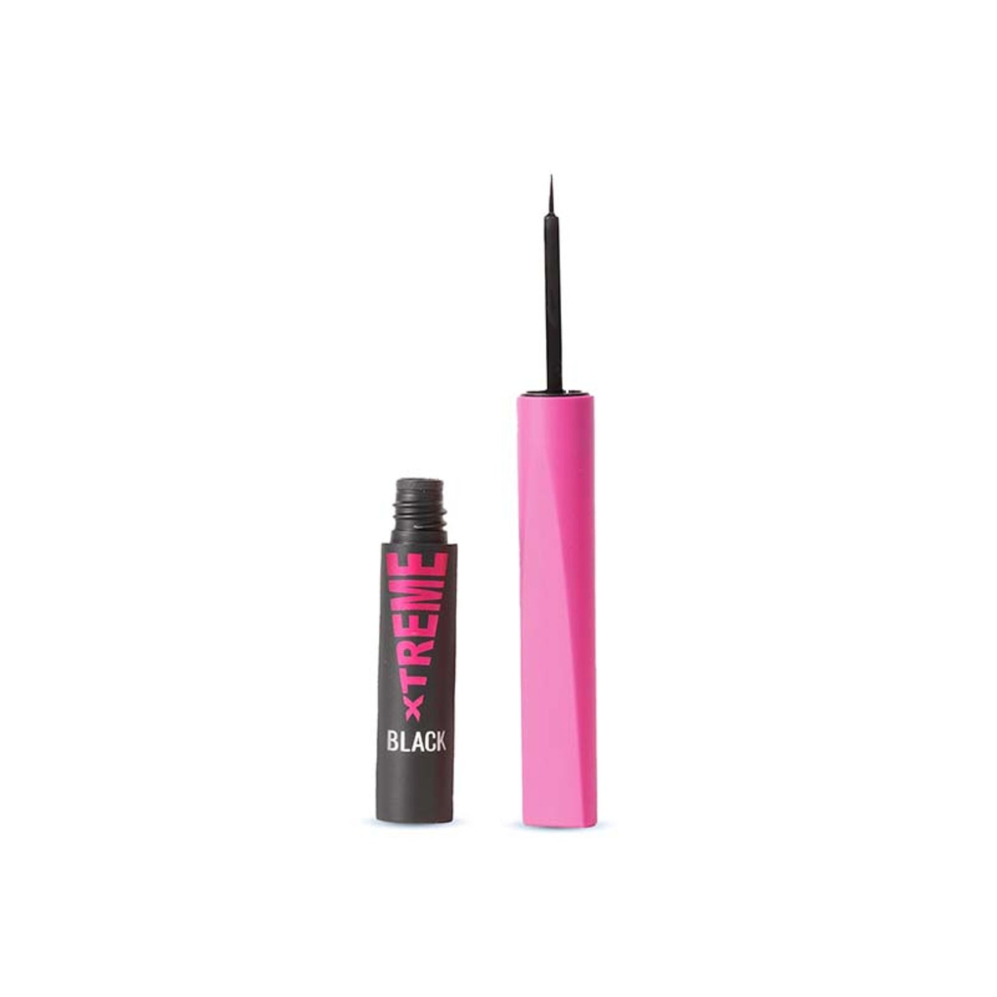 GLAM21 Xtreme Black Eyeliner Smudge Proof Matte Formula - Black