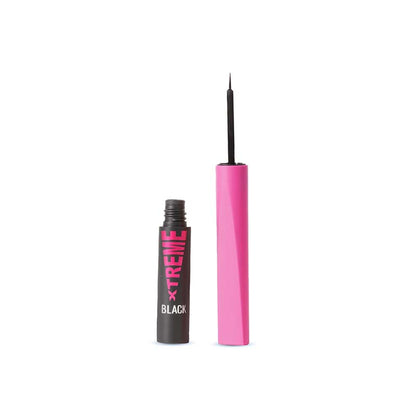 GLAM21 Xtreme Black Eyeliner Smudge Proof Matte Formula - Black