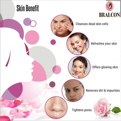 BRALCON Organic Rose Petal Powder