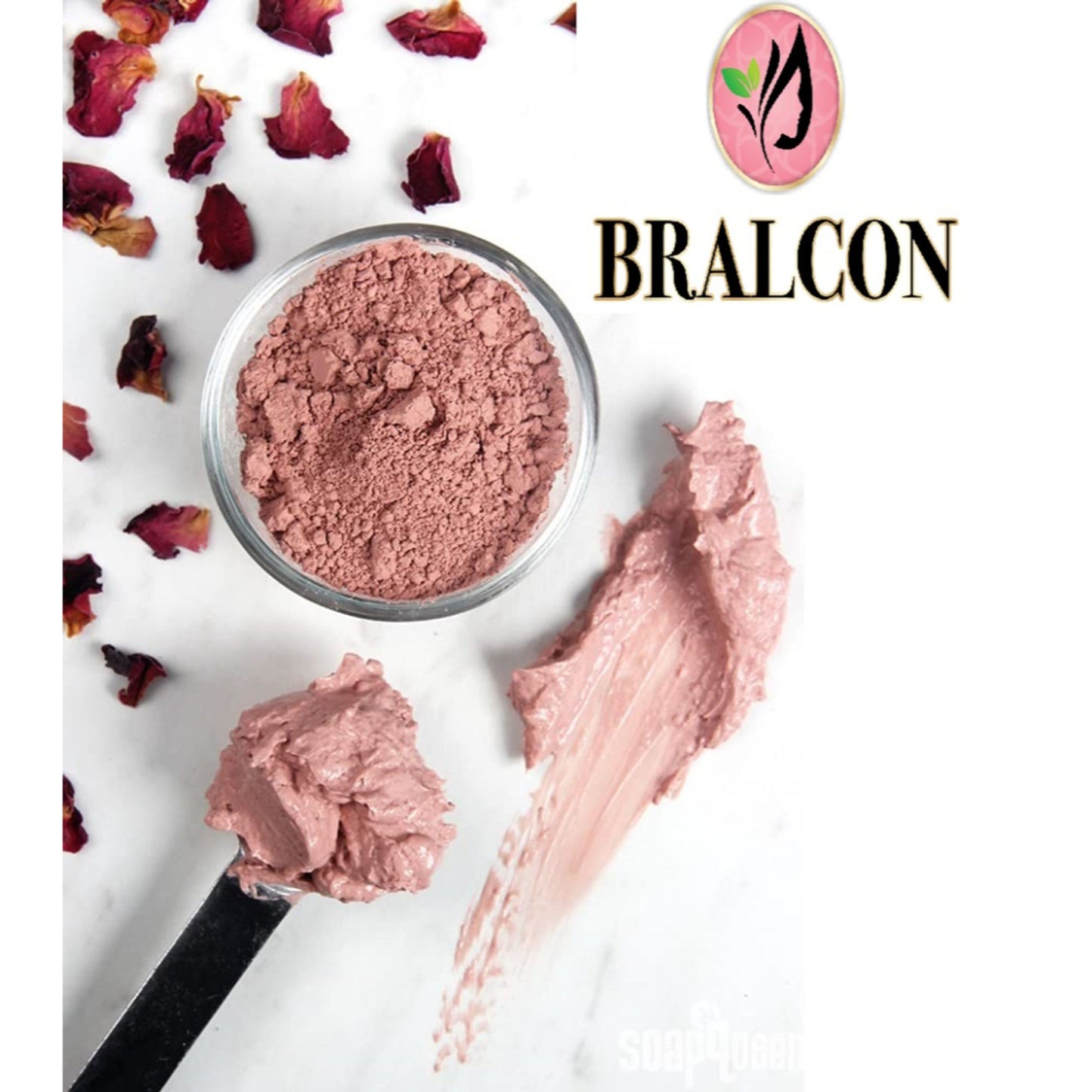 BRALCON Organic Rose Petal Powder
