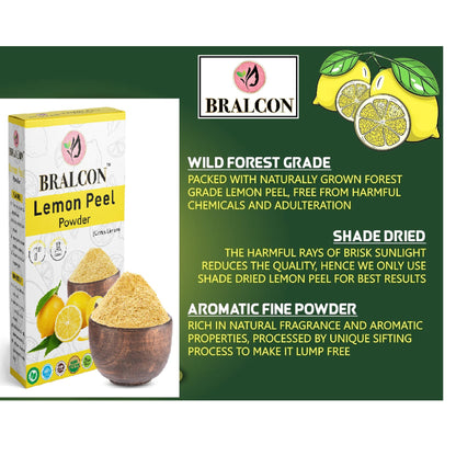 BRALCON Organic Lemon Peel Powder