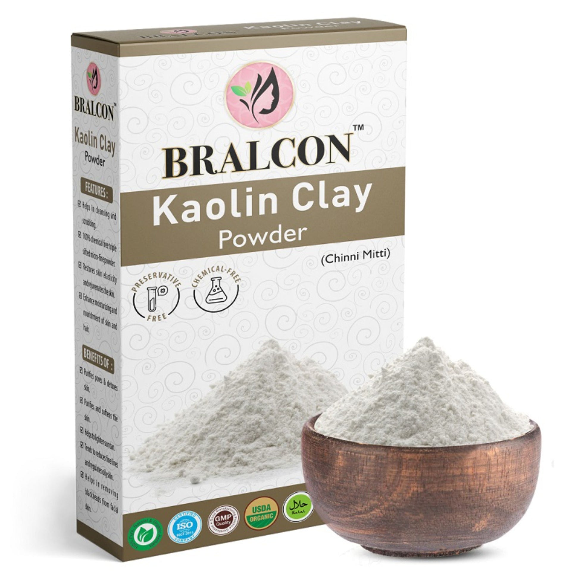 BRALCON Kaolin Clay Powder
