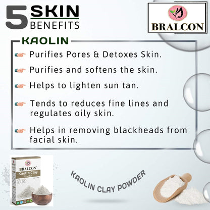 BRALCON Kaolin Clay Powder