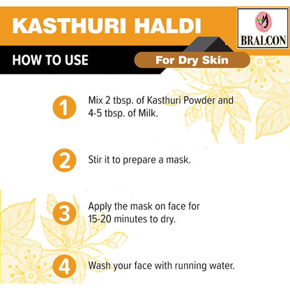 BRALCON Kasturi Haldi Powder