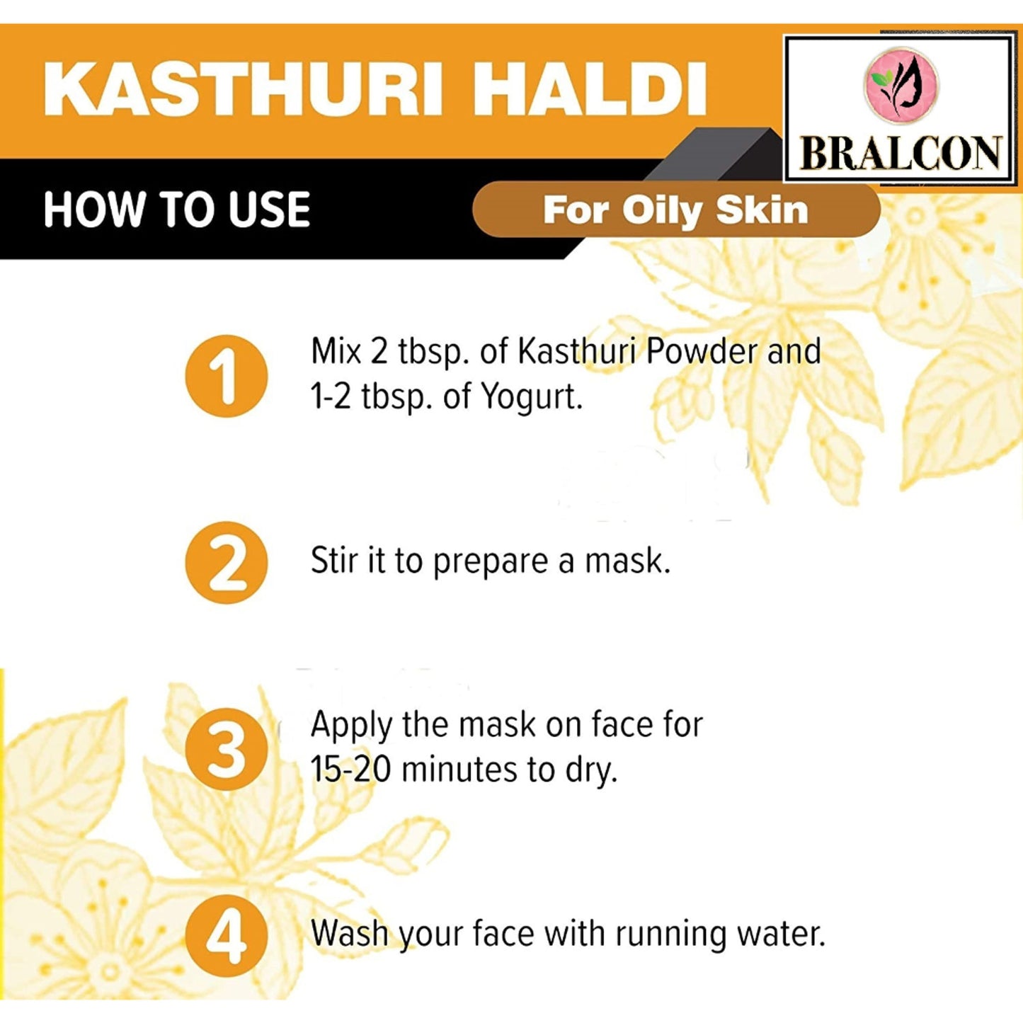 BRALCON Kasturi Haldi Powder