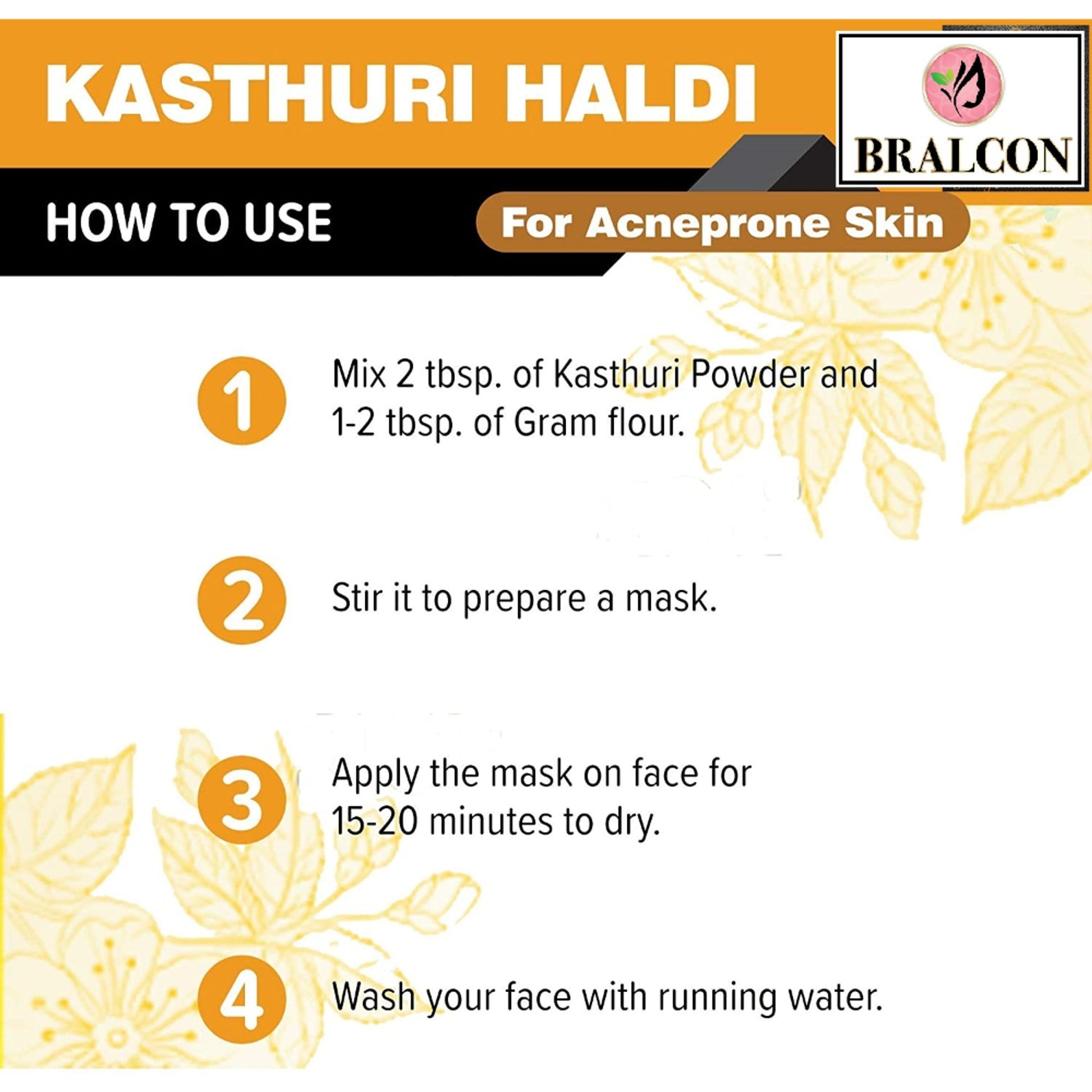 BRALCON Kasturi Haldi Powder