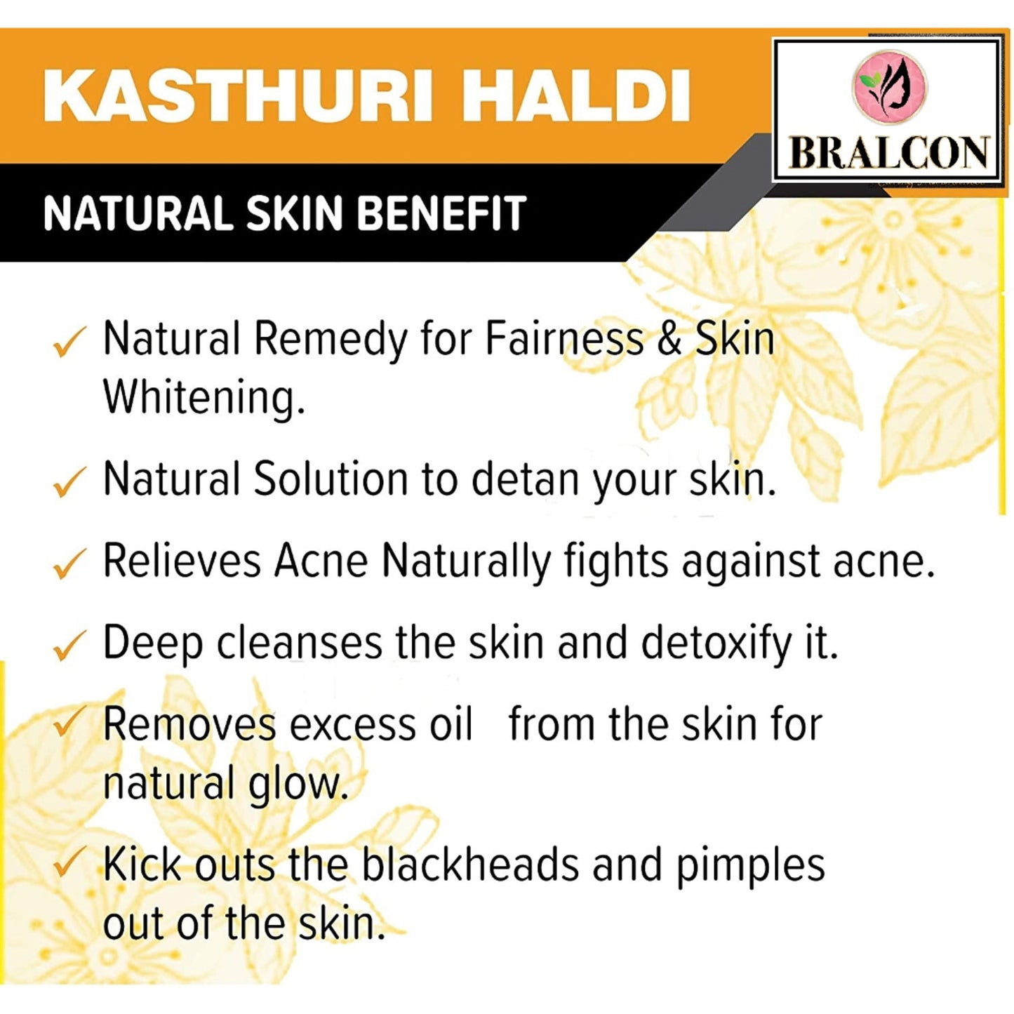BRALCON Kasturi Haldi Powder