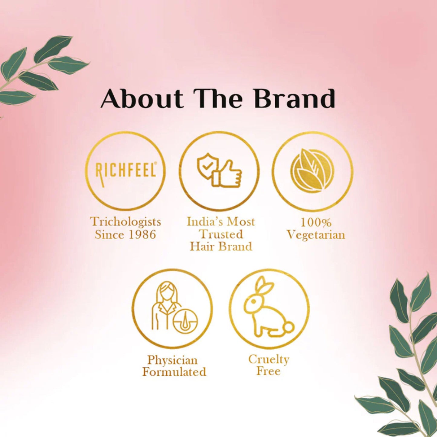 Richfeel Under Eye Gel for Dark Circles, Puffy Eyes, Wrinkles & Fine Lines Removal for Women & Men