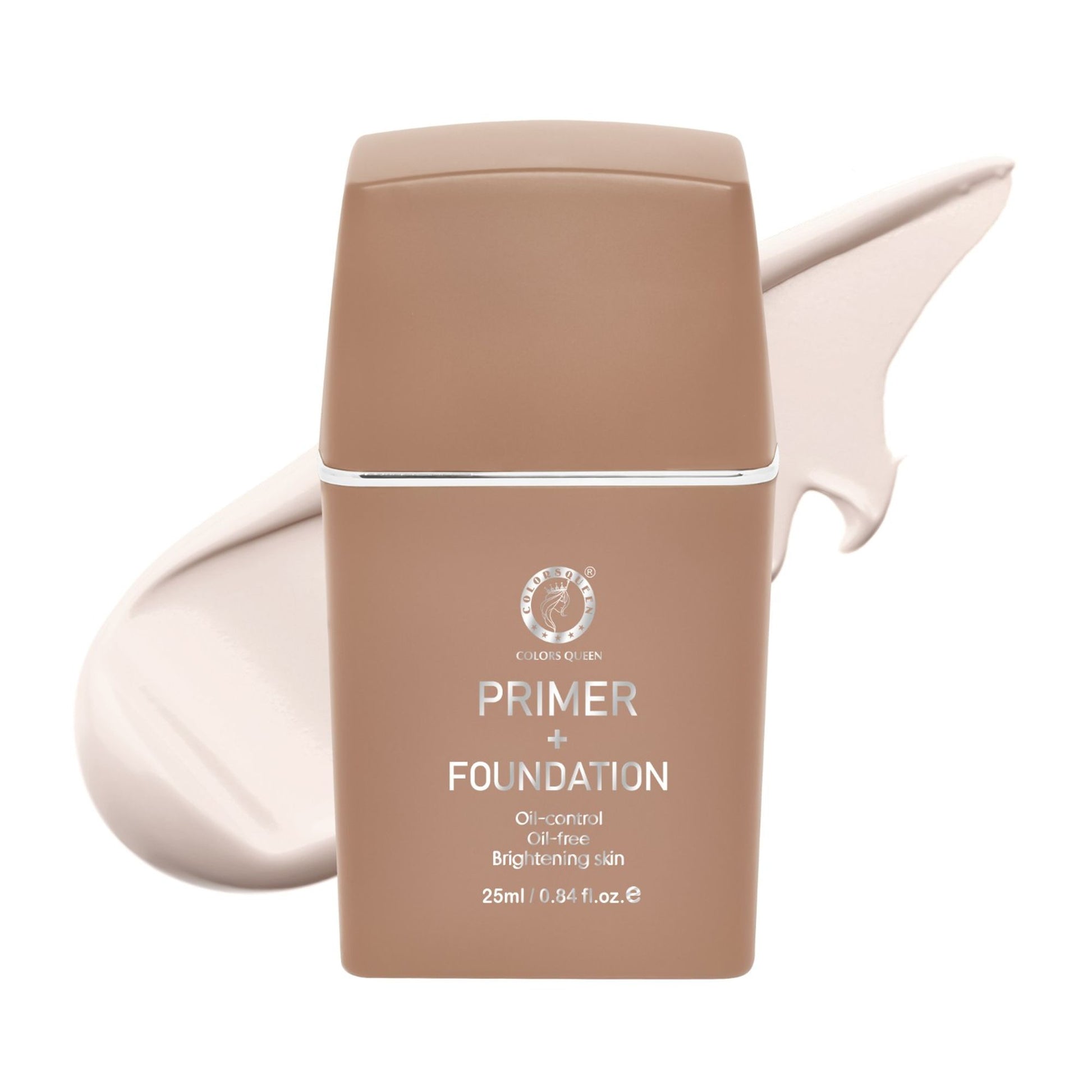 Colors Queen Primer + Foundation for Oil Control Brightening Skin - 01