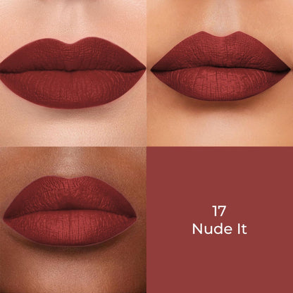 Colors Queen Color Stay Longlasting & Matte Lipstick Waterproof - 17 Nude