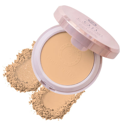 Colors Queen 2-In-1 Oil Control Compact Powder with SPF 15 - Ivory - Shade - 01 - 04 Sand