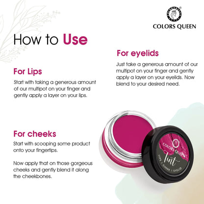 Colors Queen Lip Tint for Lips, Cheek & Eyelid - 05