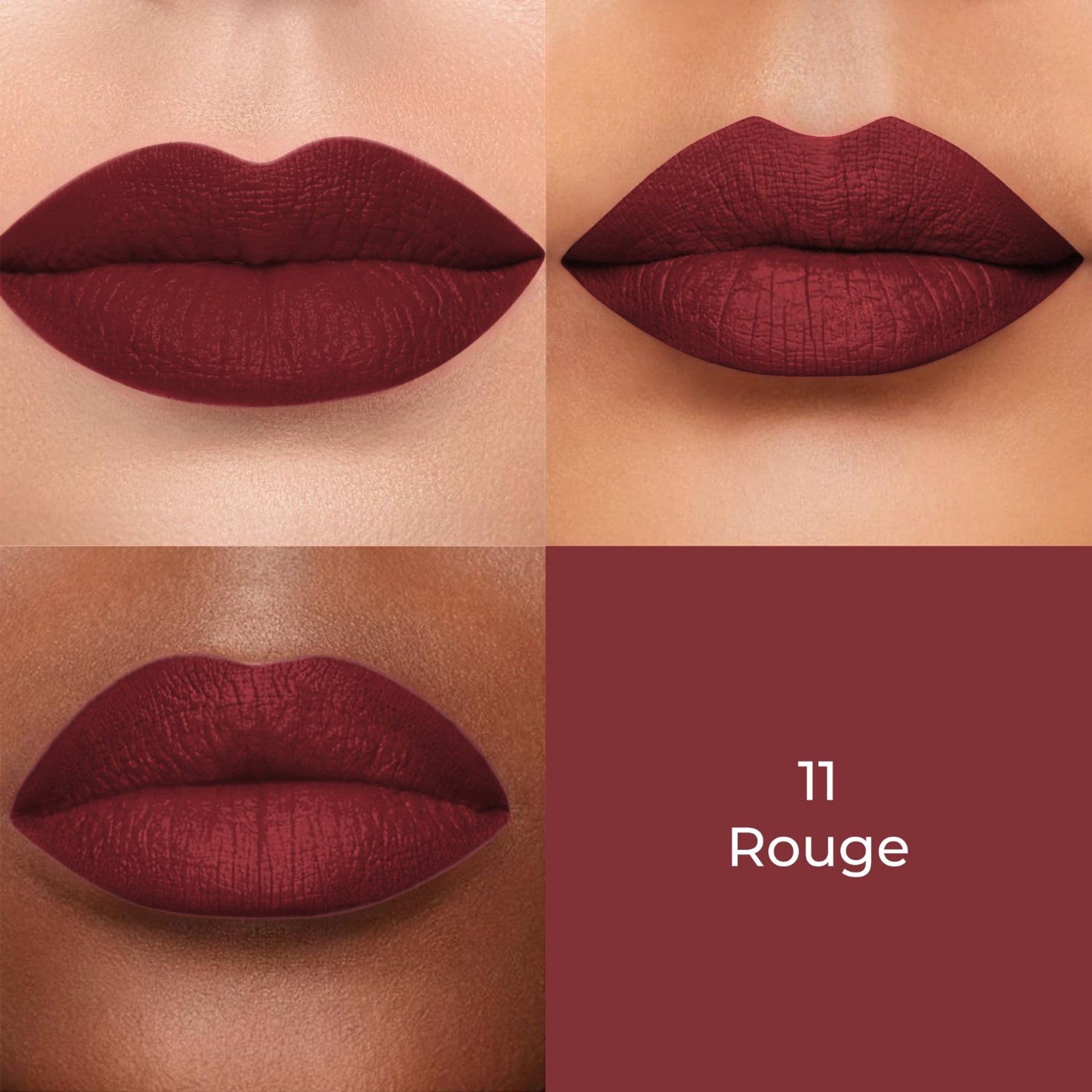 Colors Queen Color Stay Longlasting & Matte Lipstick Waterproof - 11 Hot Red