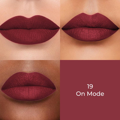 Colors Queen Color Stay Longlasting & Matte Lipstick Waterproof - 19 On Mode