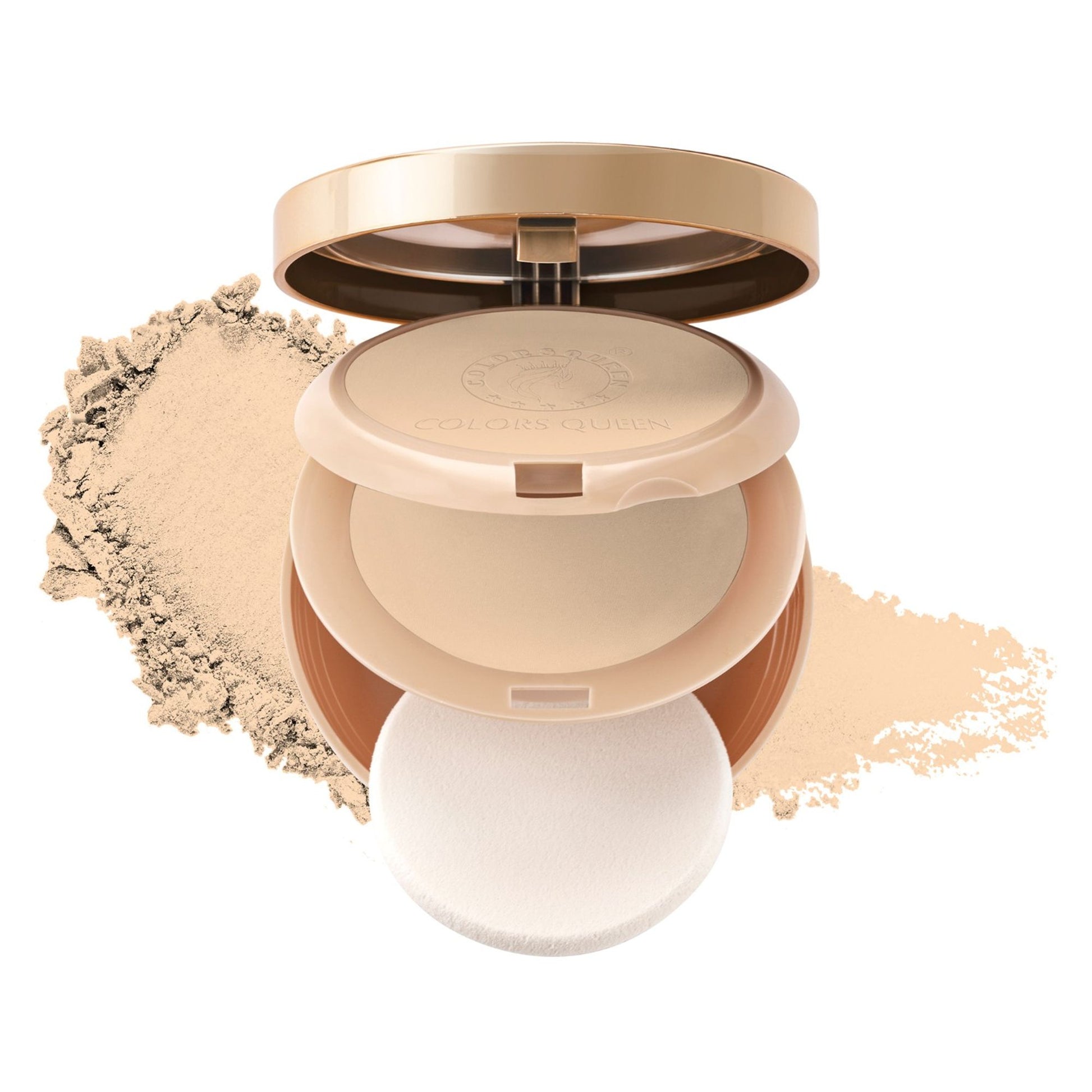 Colors Queen 2-in-1 Brightness Compact Powder - 2