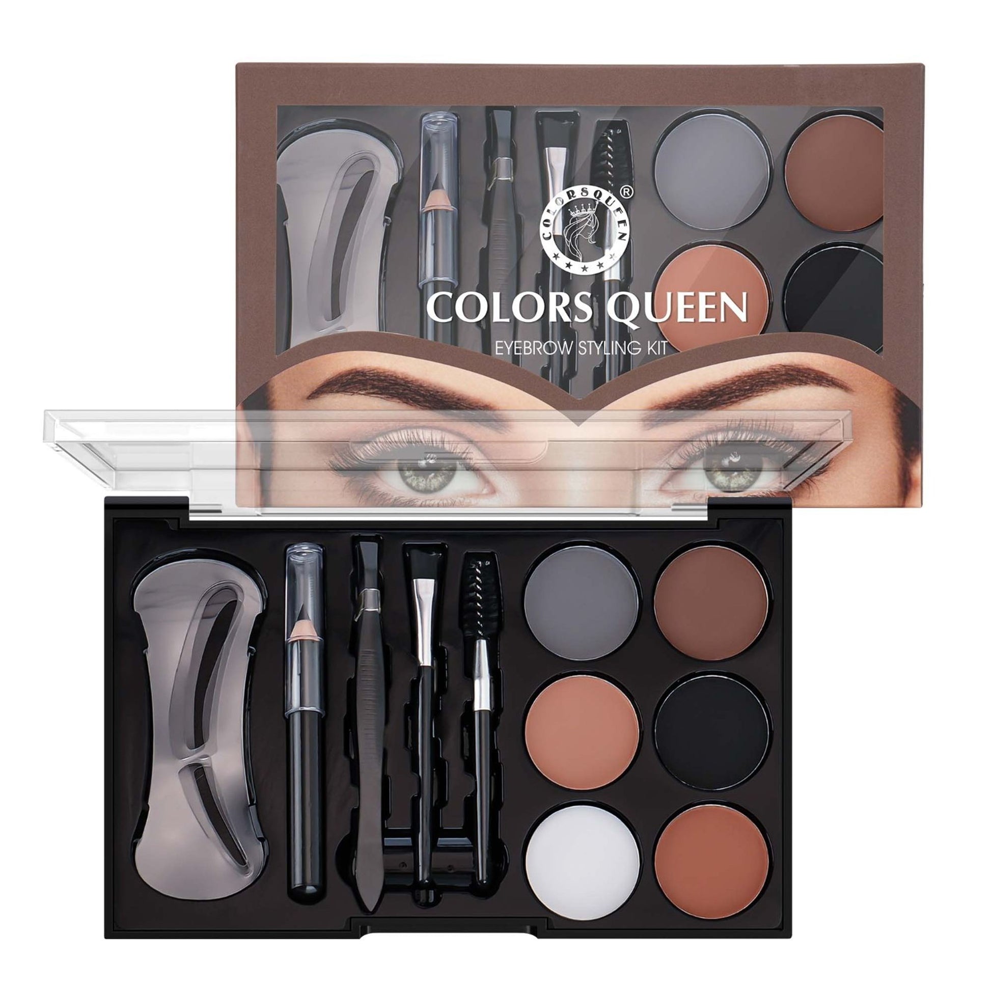 Colors Queen Eyebrow Palette Styling Kit