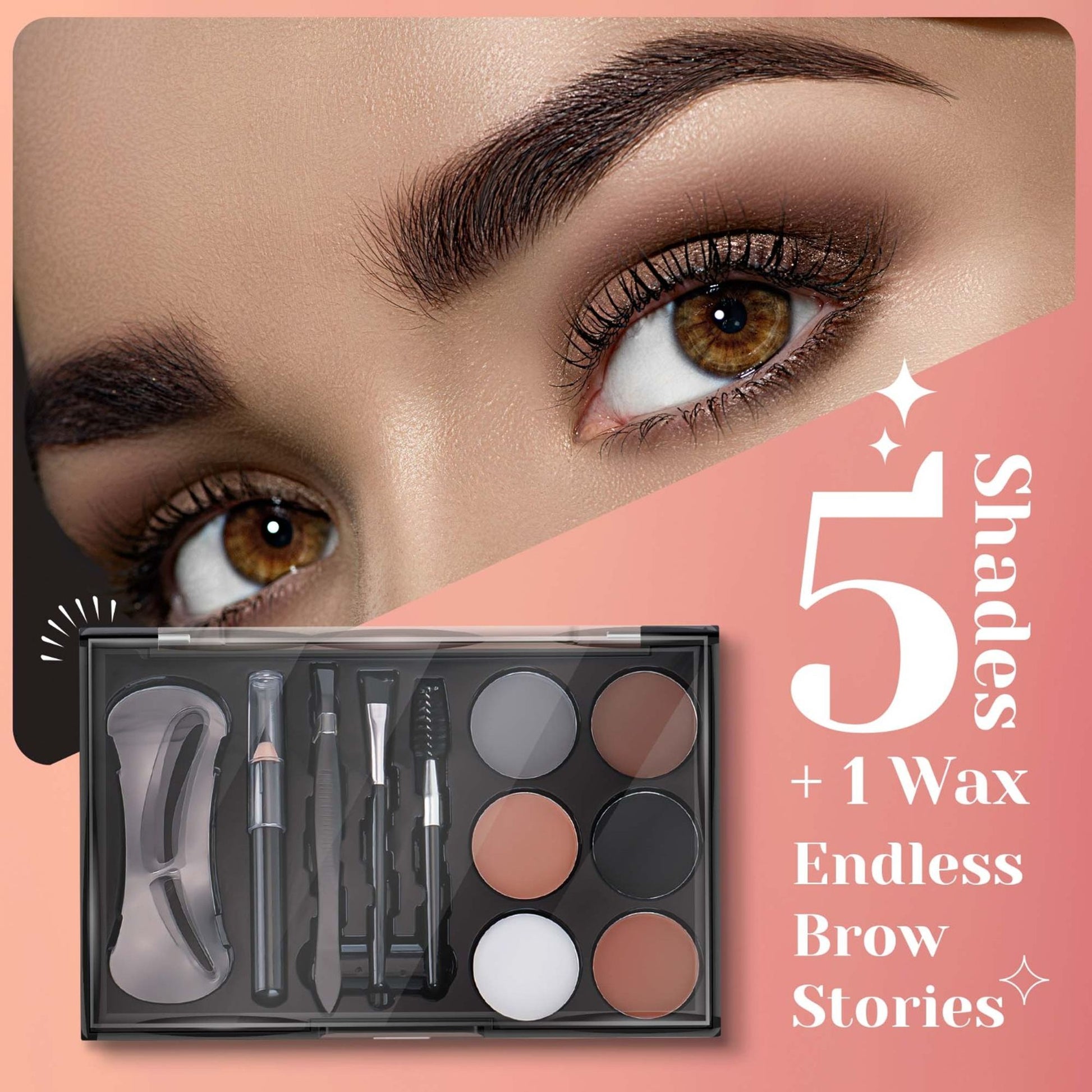 Colors Queen Eyebrow Palette Styling Kit