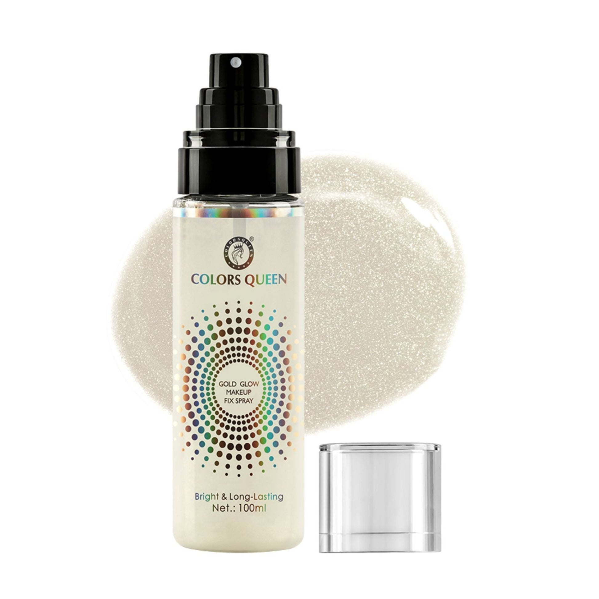 Colors Queen Gold Glow Makeup Fixer Spray