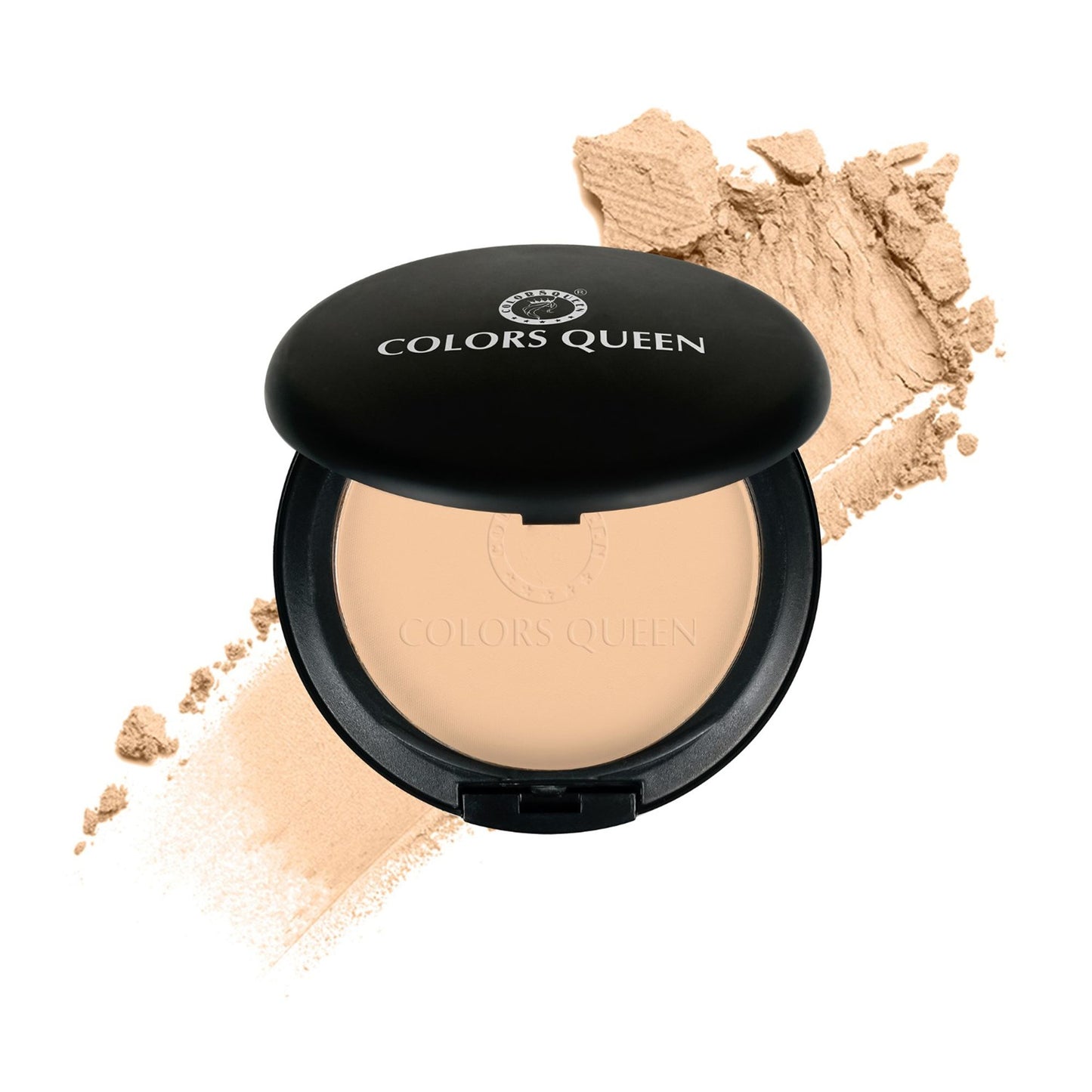 Colors Queen Luminous Silk Matte Compact Powder - Natural Beige-03
