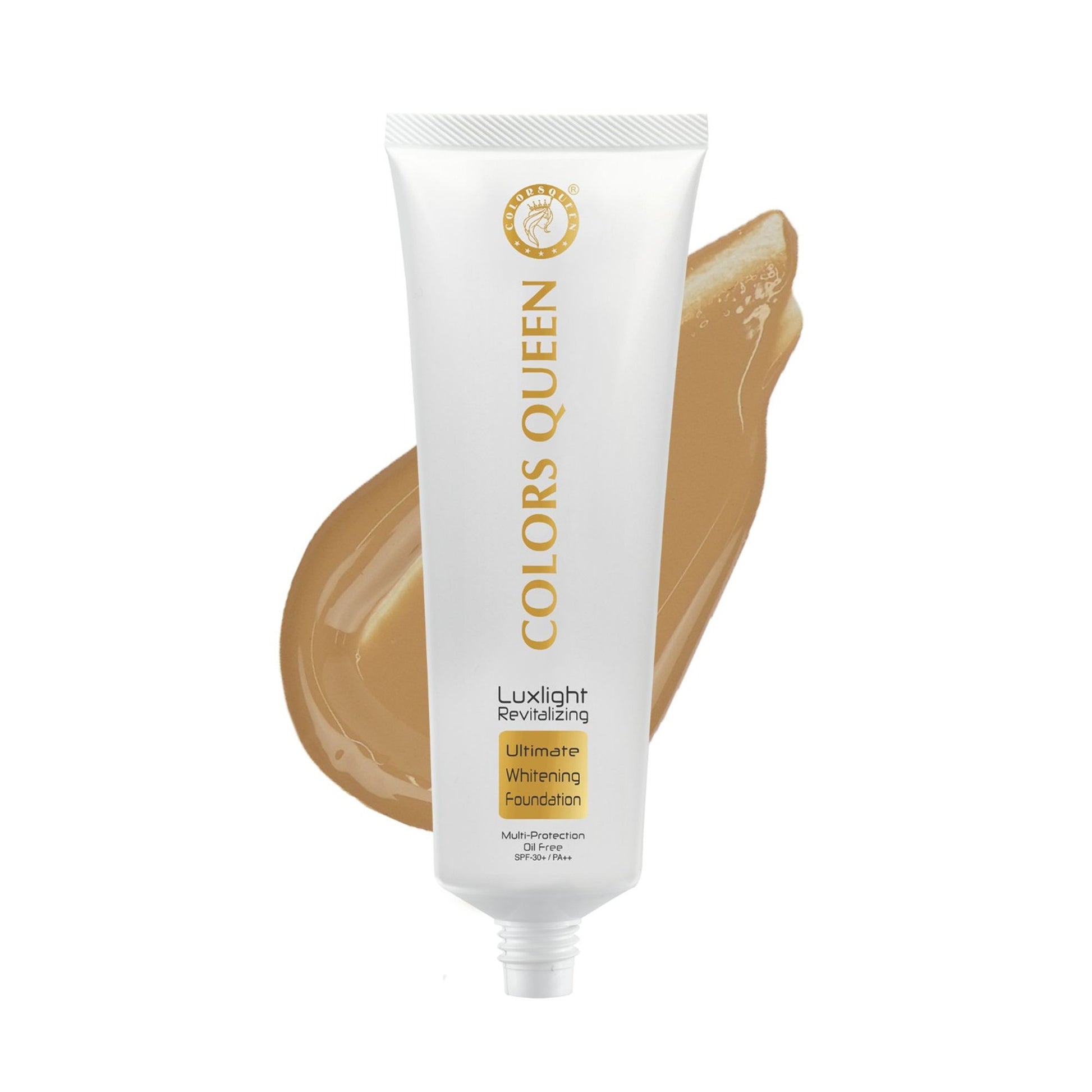 Colors Queen Luxlight Revitalizing Ultimate Whitening Foundation - Natural Beige-04