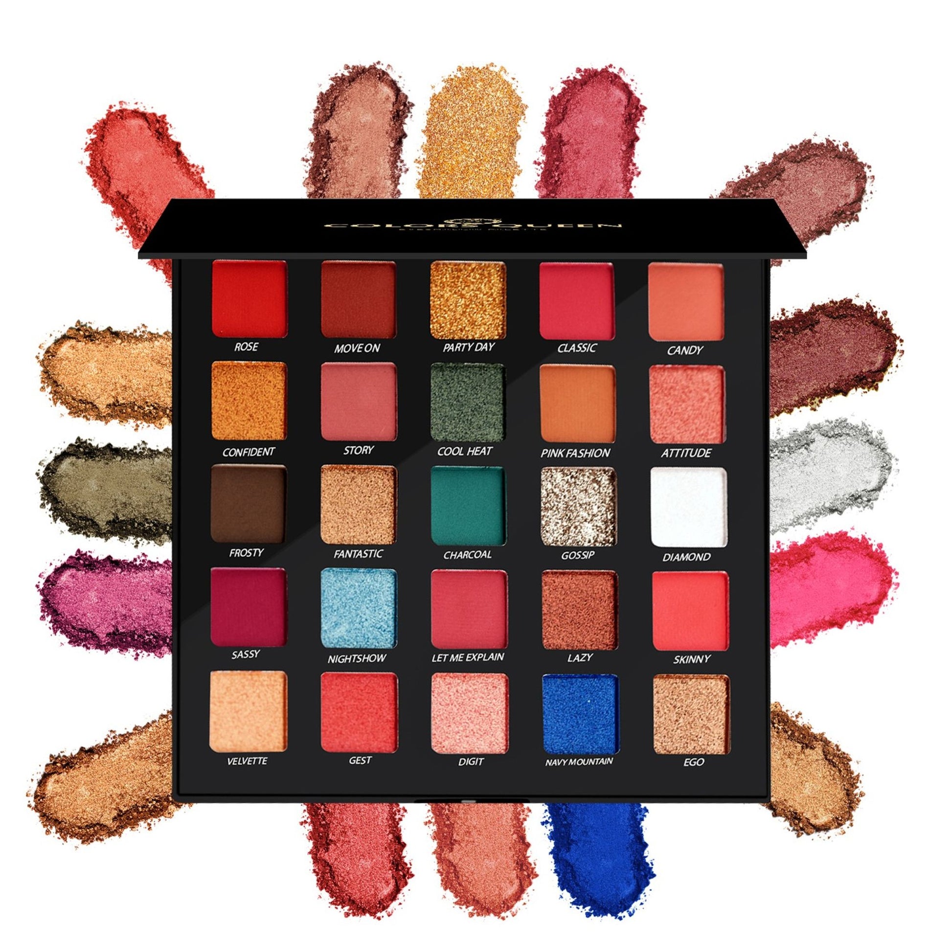Colors Queen Divine Eyeshadow Palette - Multicolor 1