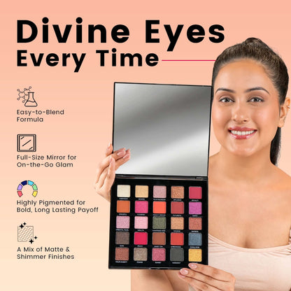 Colors Queen Divine Eyeshadow Palette - Multicolor 2