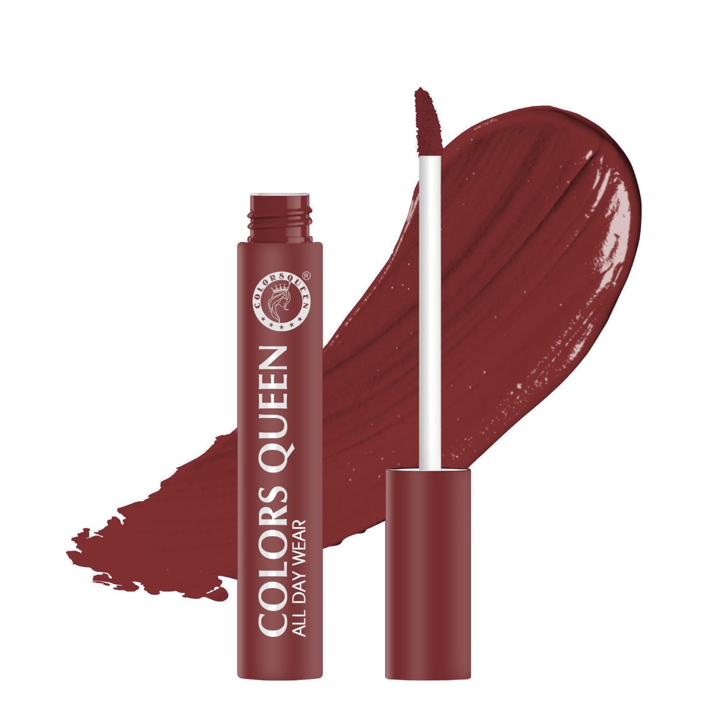 Colors Queen All Day Wear Liquid Lipstick - Nude Frost