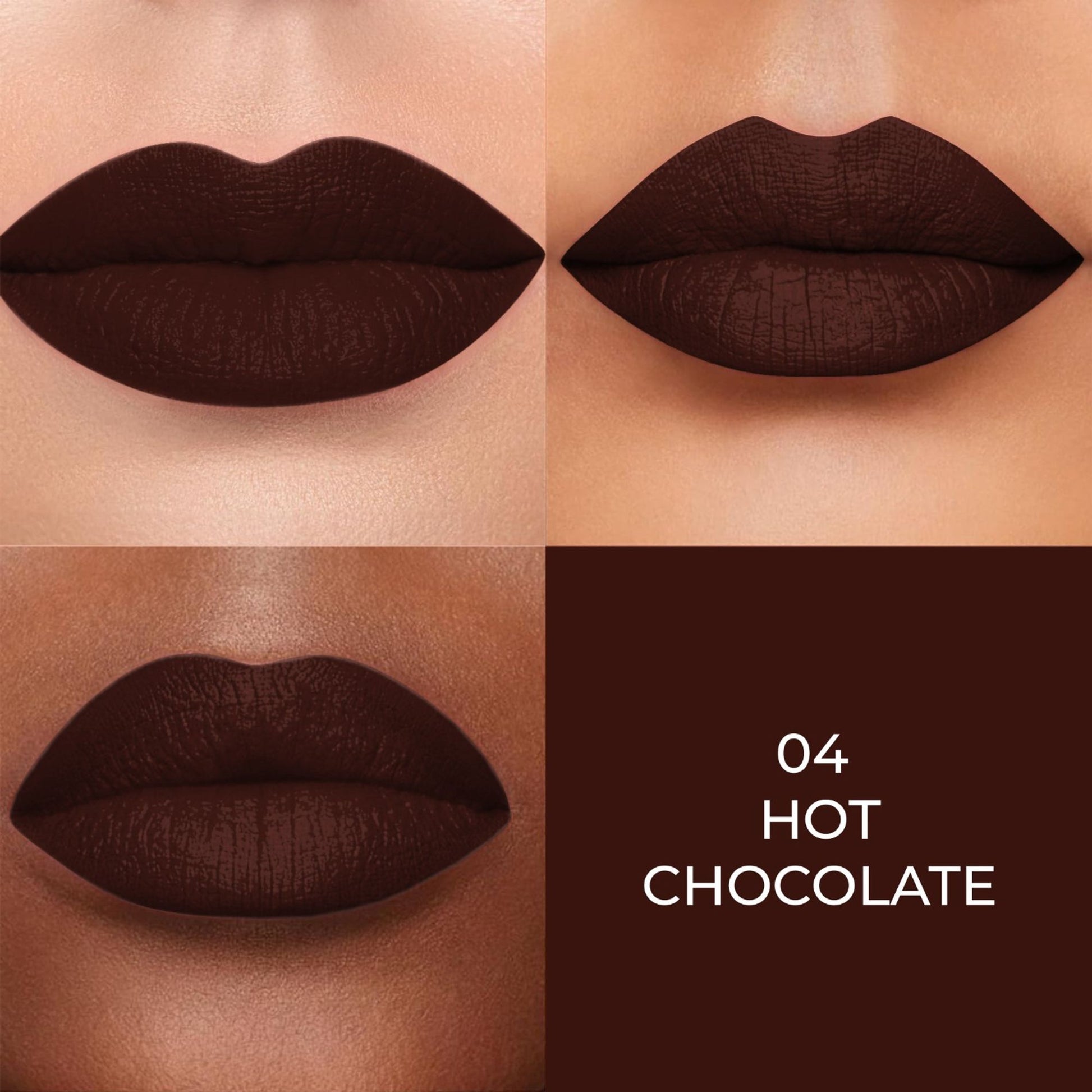 Colors Queen Lippie Stick Matte Lipstick - Hot Chocolate
