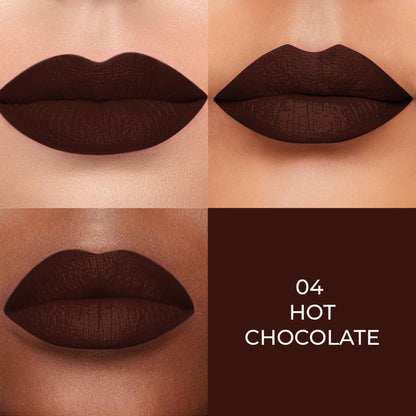 Colors Queen Lippie Stick Matte Lipstick - Hot Chocolate