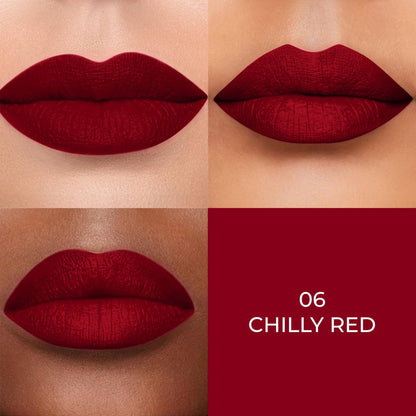 Colors Queen Lippie Stick Matte Lipstick - Chilly Red
